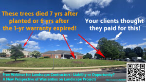 one-year warranty landscape contractor 16-9